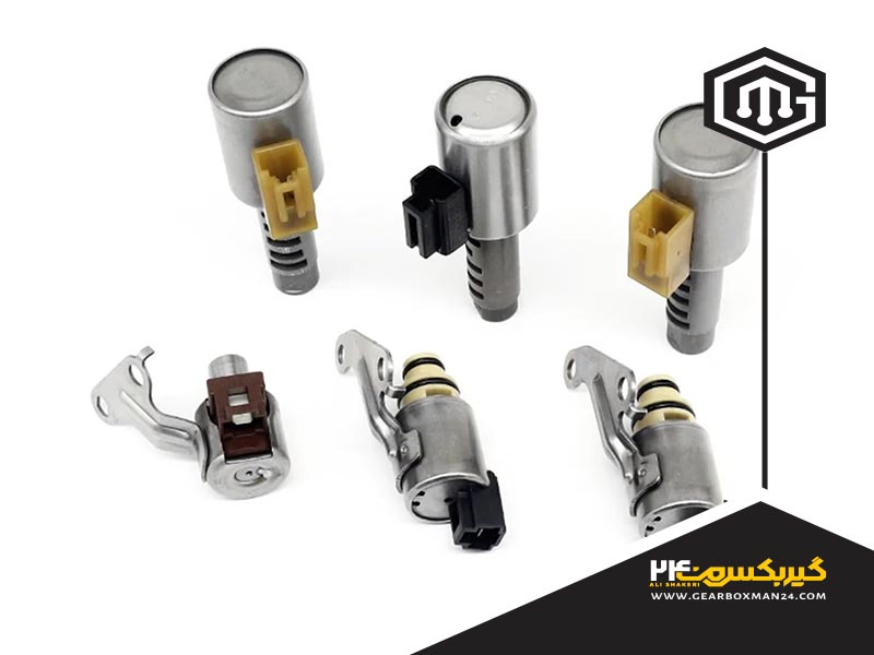 ایراد در شیرهای برقی (Solenoids) گیربکس