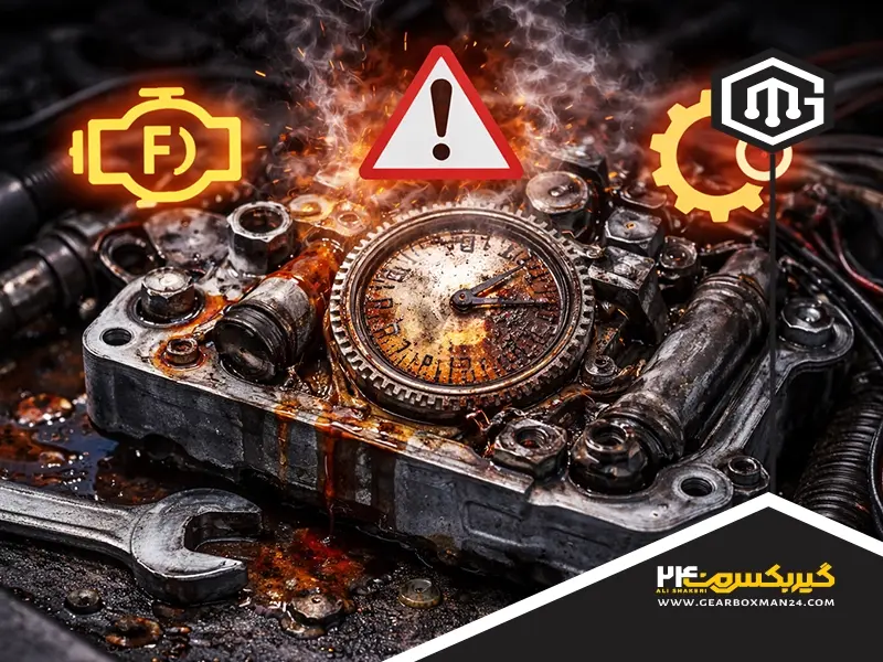 علائم خرابی ساعت گیربکس