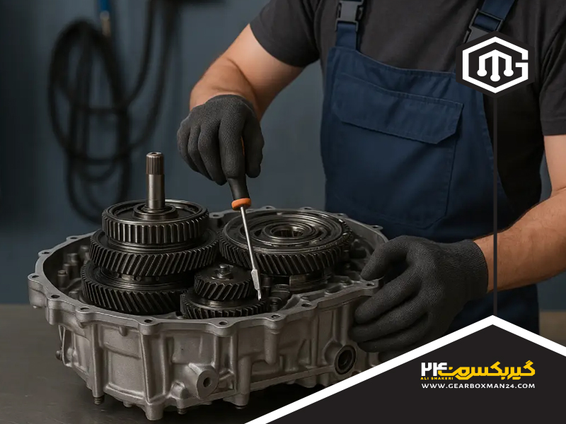 چگونه بدون باز کردن گیربکس علت را بررسی کنیم؟